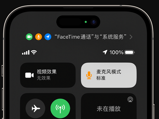 固始苹果授权维修网点分享iPhone在通话时让你的声音更清晰 